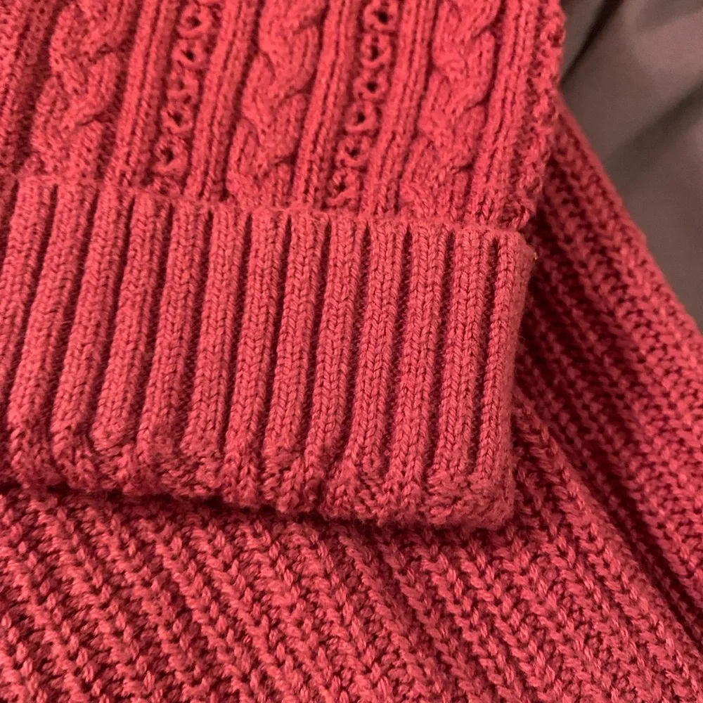 Women’s Raspberry long sleeve sweater - Picture 4 of 6